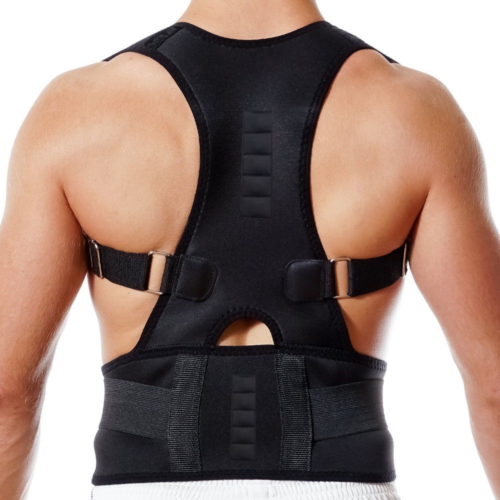 Posture Corrector Back Brace - Yetişkinler için Manyetik Duruş Düzeltici Sırt