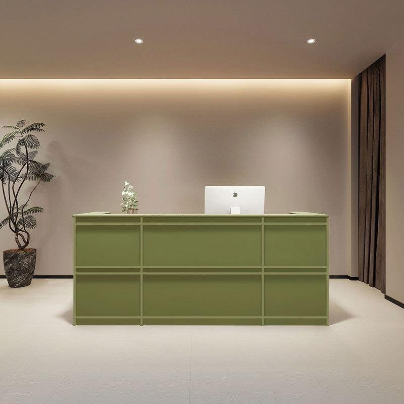 Health Wellness Center - Ortaçağ tarzı Resepsiyon Masaları Mağaza Kafesi