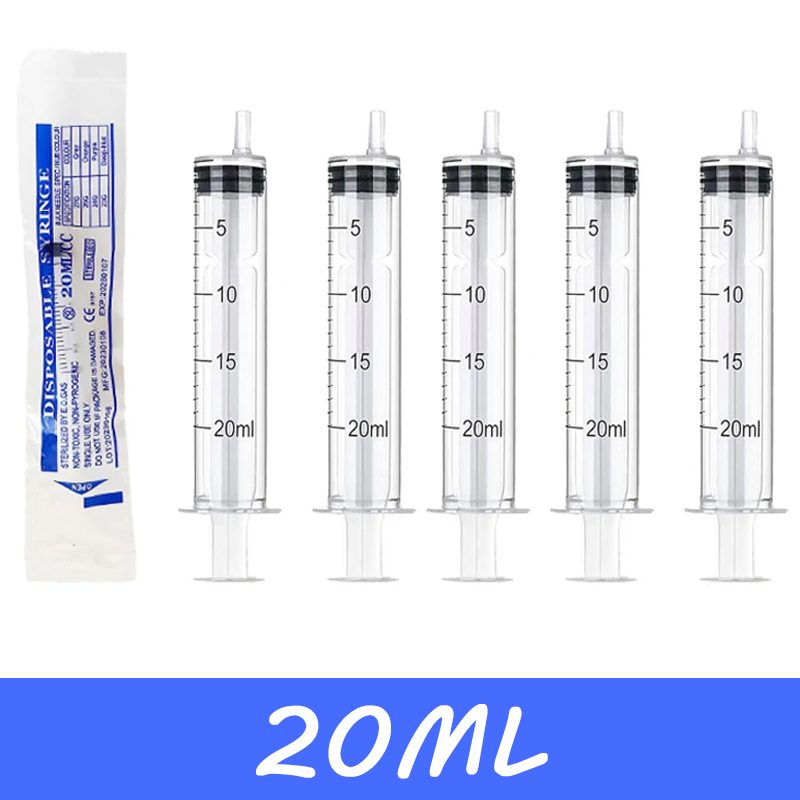 Health Wellness Products - Ayrı Ayrı Paketlenmiş İğnesiz 20ml Plastik