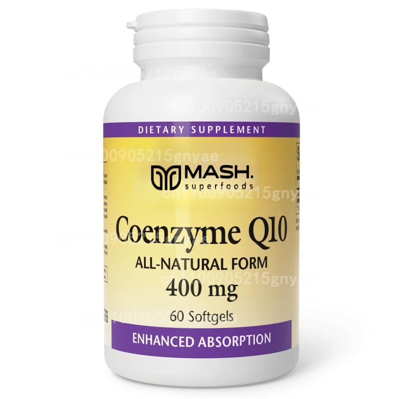 Health Wellness Food - 120 adet koenzim q10 kapsülleri enerji