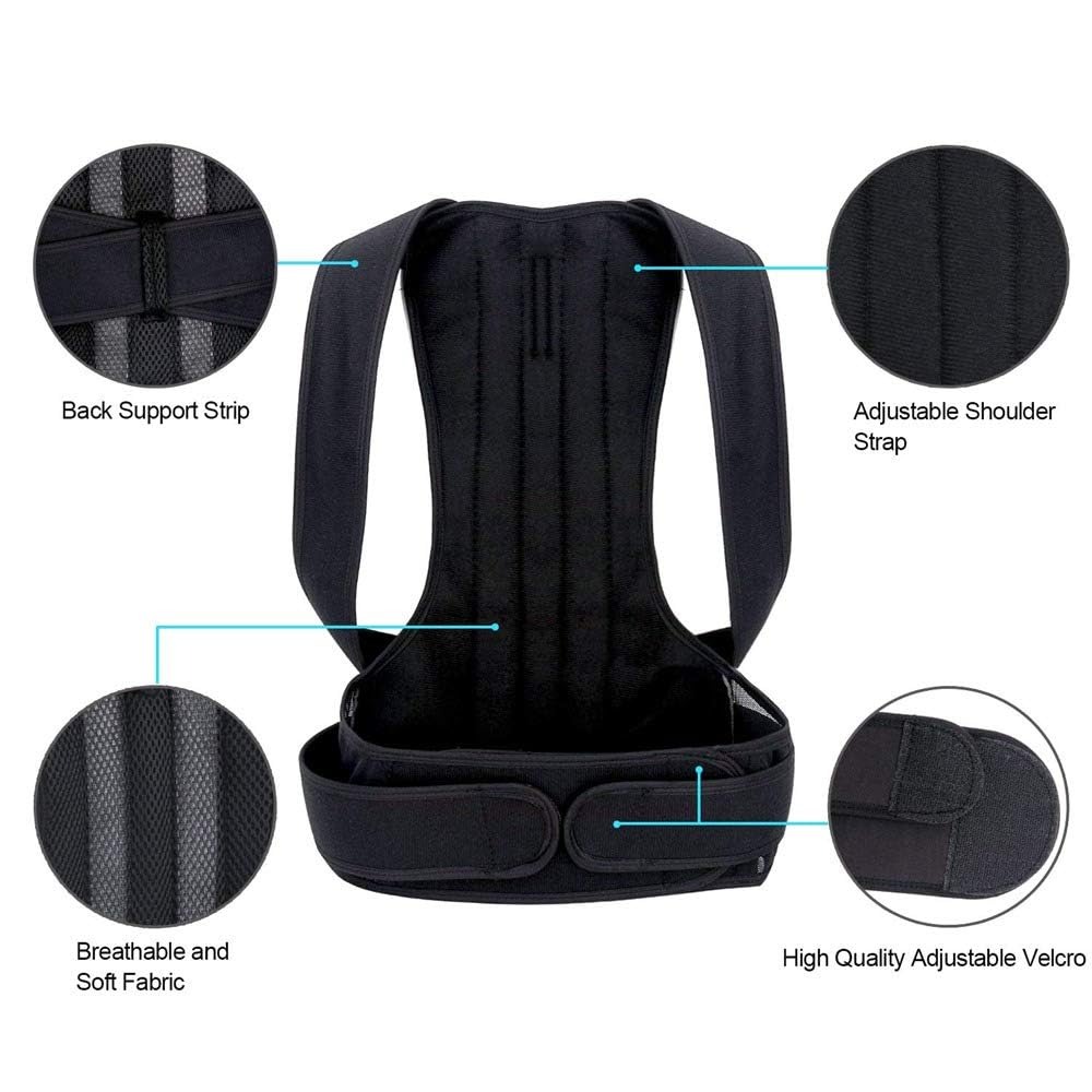Erkekler ve Kadınlar için Duru - Posture Corrector Back Brace incelemesi ve fiyatı
