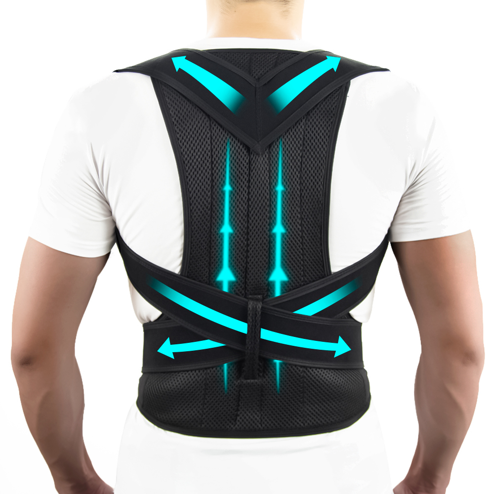 Kadınlar ve Erkekler için Sırt - Posture Corrector Back Brace incelemesi ve fiyatı