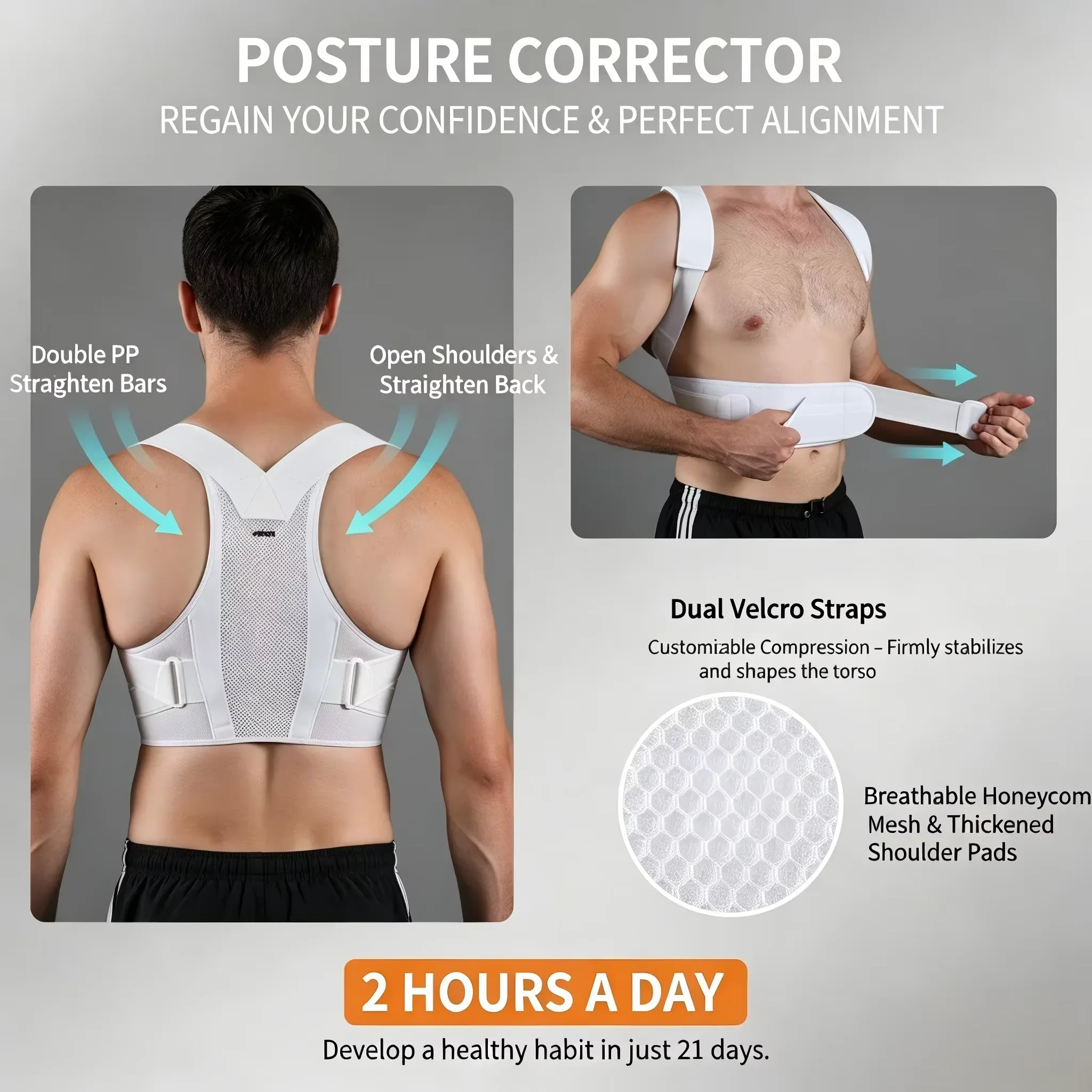 VBOSI Ayarlanabilir Duruş Düze - Posture Corrector Back Brace incelemesi ve fiyatı